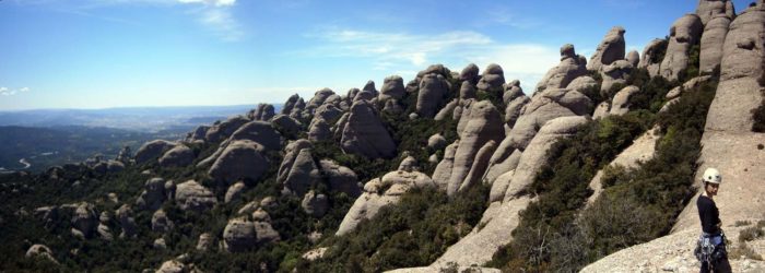 Des del cim gaudirem d'unes vistes privilegiades del cor dels Frares